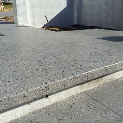 polished concrete patios