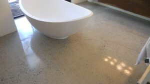 polished concrete bathroom floors adeliade