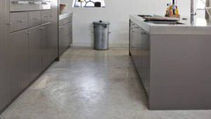 polished concrete kitchen floor adelaide