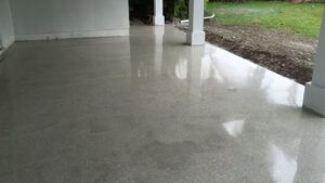 Outdoor polished concrete adelaide